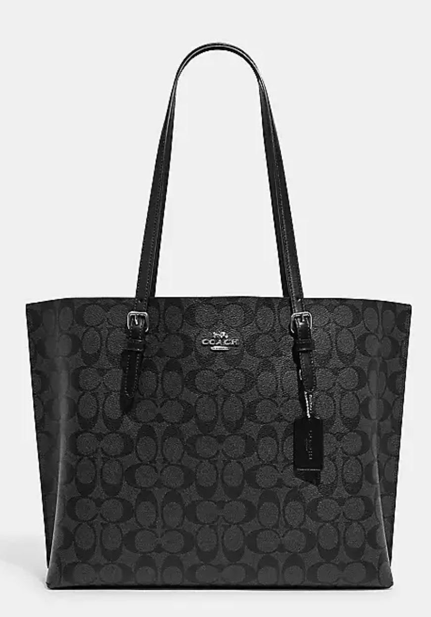 Coach Mollie Tote In Signature Canvas