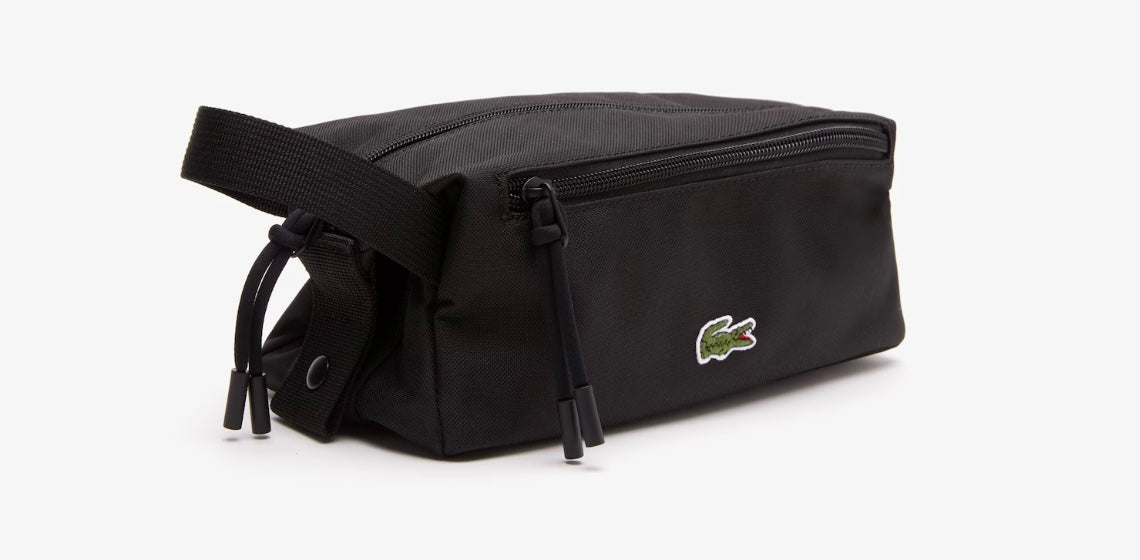 Lacoste Zippered Toiletry Bag