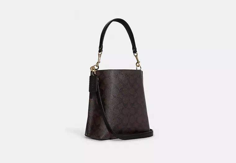 Coach Mollie Bucket Bag 22 In Signature Canvas