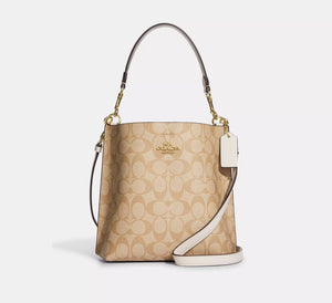 Coach Mollie Bucket Bag 22 In Signature Canvas