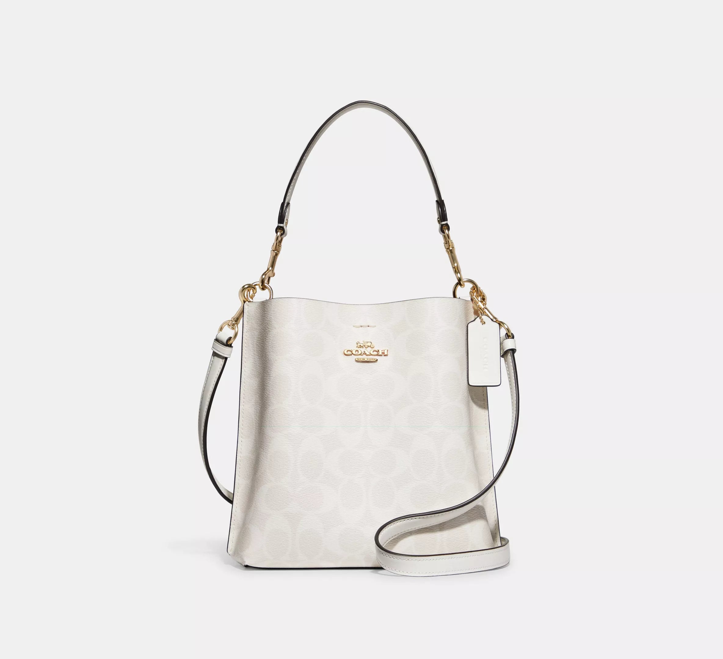 Coach Mollie Bucket Bag 22 In Signature Canvas