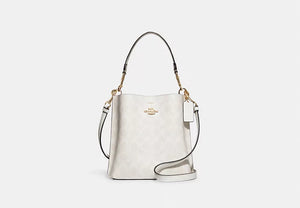 Coach Mollie Bucket Bag 22 In Signature Canvas