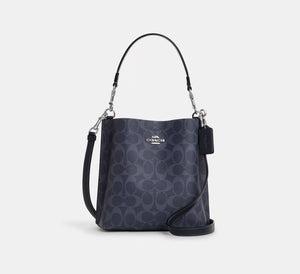 Coach Mollie Bucket Bag 22 In Signature Canvas