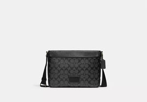 Coach District Crossbody Bag In Signature Canvas