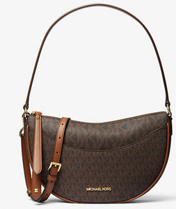 Michael Kors Dover Medium Signature Logo Crossbody Bag