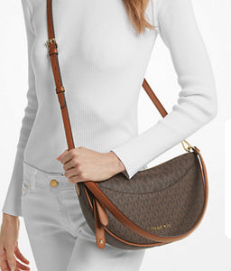 Michael Kors Dover Medium Signature Logo Crossbody Bag