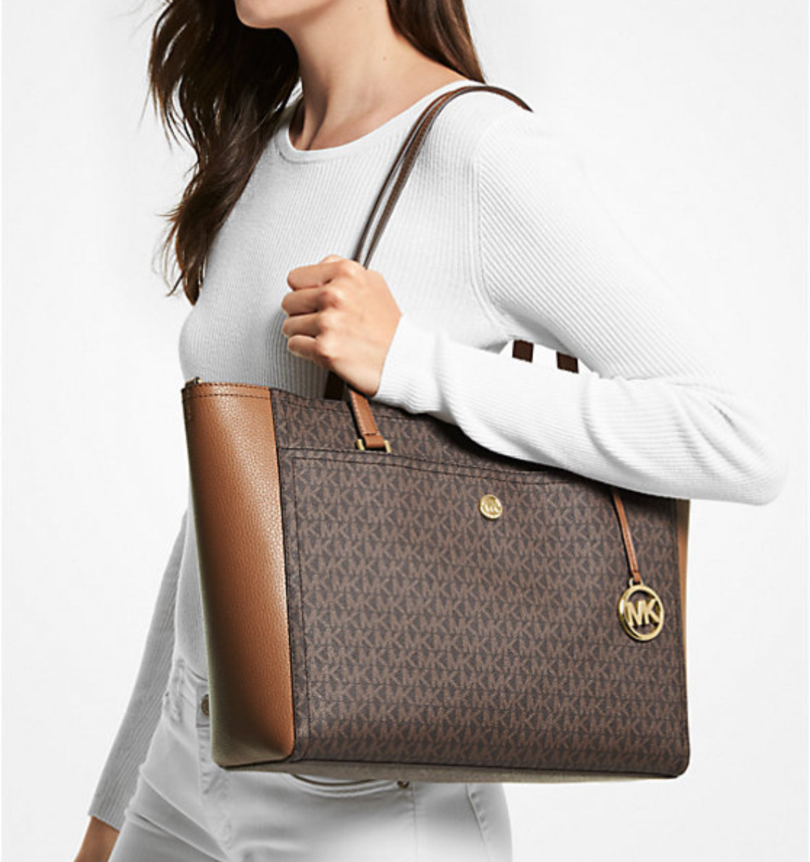 Michael Kors Maisie Large Logo 3-in-1 Tote Bag